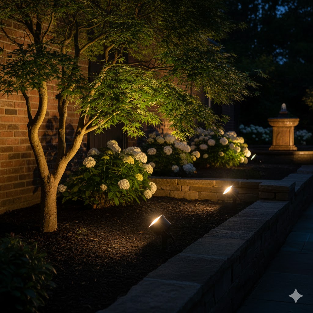 Garden spot lights